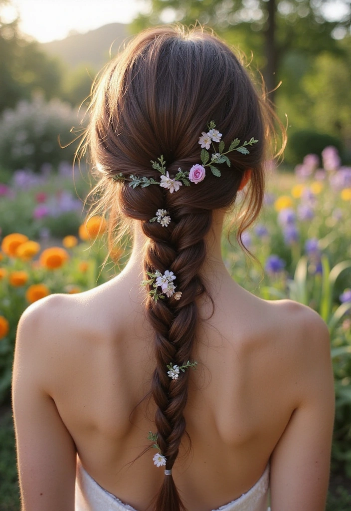 25 Castlecore Hairstyles That Belong in a Fantasy Film - 15. Enchanted Twisted Side Ponytail
