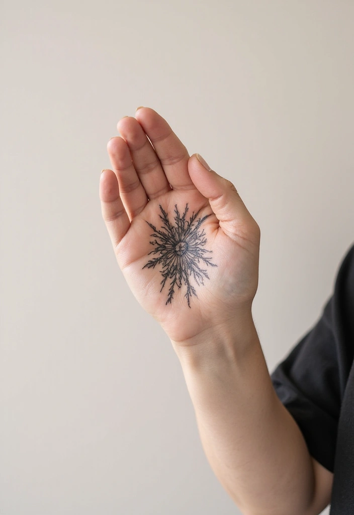 28 Small Hand Tattoos That Will Make You Want One Right Now! - 19. Artistic Line Work